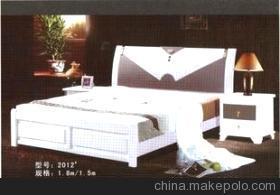 【南康金利家具 供应卧室精品实木床2012# 南康家具 支持混批】价格,厂家,图片,床类,南康金利家具厂-